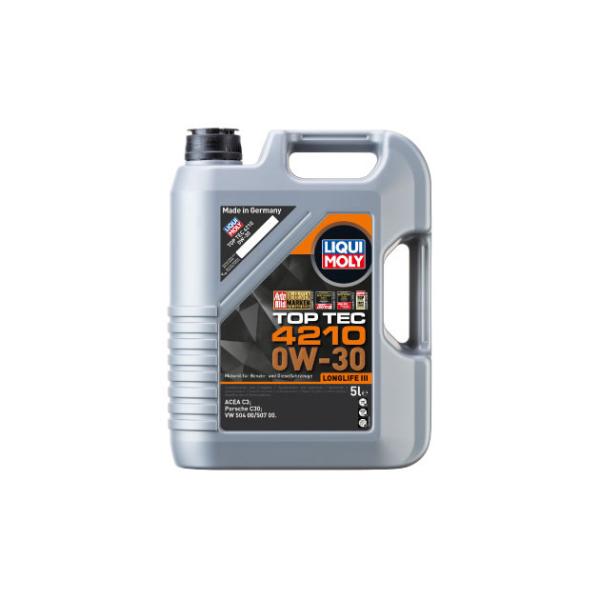 21605. トップテック4210　SAE 0W-30　ACEA:C3.　容量:5リットル (LIQ...