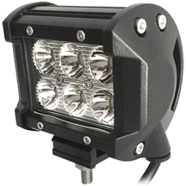 ML-11. LEDワークライト　ミニ角6灯　18W [取寄せ:欠品・完売時は入手不可]