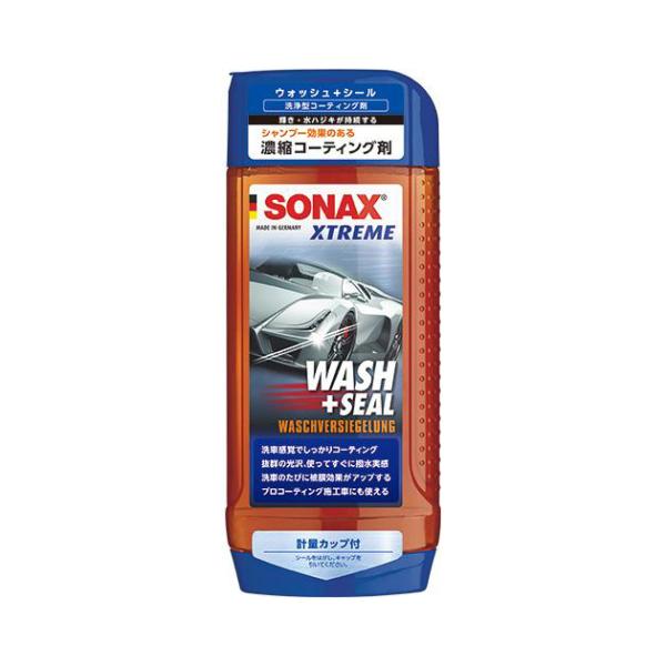 244200. ソナックス ウォッシュ+シール(SONAX) [取寄せ:欠品・完売時は入手不可]