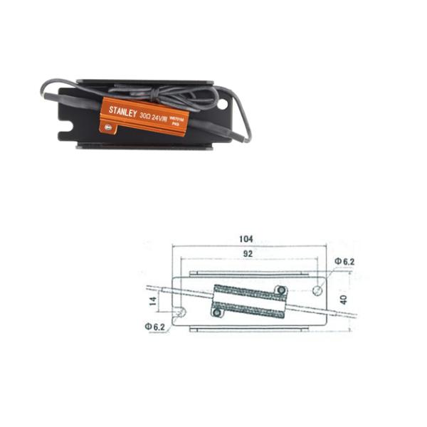 CT2401. 24Vウィンカーランプ用 ハイフラ防止抵抗(30Ω)