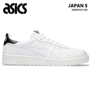 アシックス asics スニーカーメンズ スニーカー ジャパンS asics JAPAN S 1201A173-129 WHITE/BLACK｜myfootn