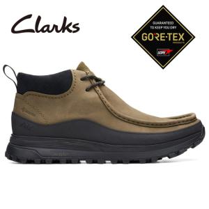 クラークス ATLトレックウォールブーツゴアテックス ダークオリーブヌバック Clarks ATLT...