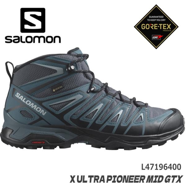 サロモン ハイキングシューズ SALOMON X ULTRA PIONEER MID GORE-TE...