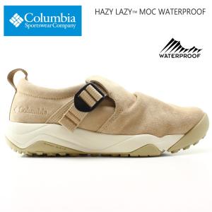 コロンビア ヘイジーレイジー モック ウォータープルーフ YU0565 191 Chalk Columbia HAZY LAZY MOC WATERPROOF キャンプ フェス 防水 ハイキング｜myfootn