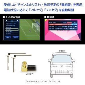 DVDプレーヤー 2x2 フルセグ テレビ 車...の詳細画像4