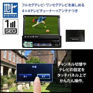 7インチ ディスプレイ オーディオ 4x4 フ...の詳細画像3