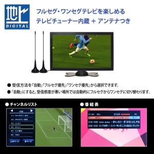 車載 テレビモニター 9インチ オンダッシュ ...の詳細画像2