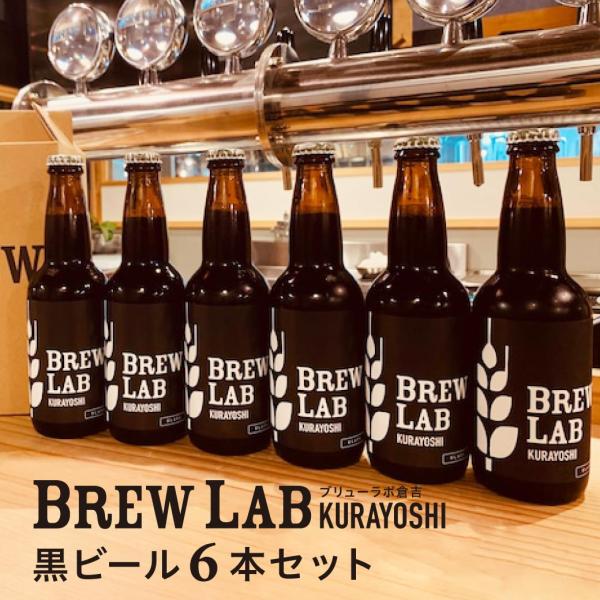 ギフト ビール クラフトビール 黒ビール スタウト 6本セット BREWLAB ブリューラボ倉吉 鳥...