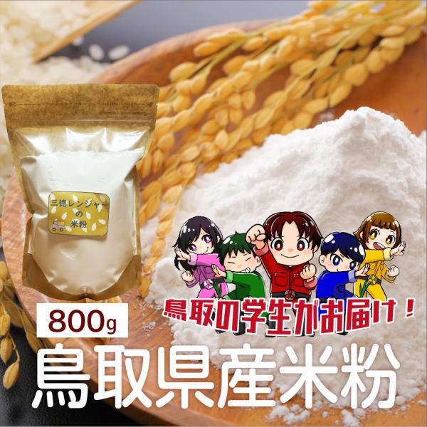 米粉 コシヒカリ 100％ 800g 製菓用 料理用 鳥取県産 三徳レンジャー 米 お米 白米 R7...