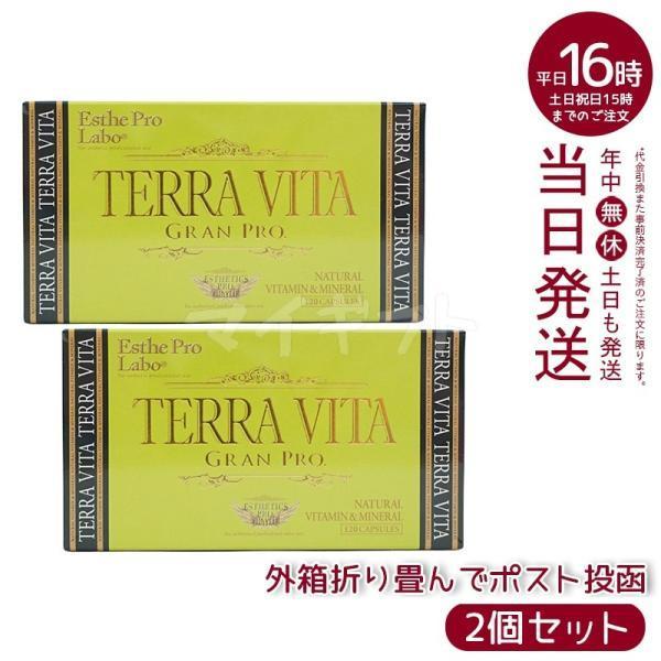 エステプロ ラボ テラヴィータ グランプロ 120粒入 2個セット 賞味期限2028年1月 マルチビ...