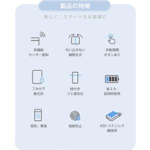 自動開閉ゴミ箱 50L 大容量 おしゃれ 便利...の詳細画像2