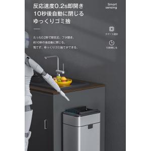 自動開閉ゴミ箱 50L 大容量 おしゃれ 便利...の詳細画像3