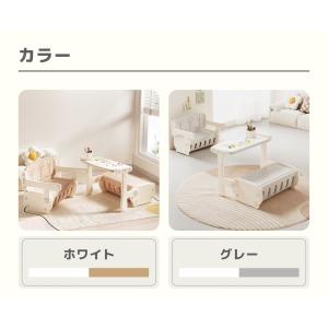 大人気!一体式デスク&チェア 子供用テ...の詳細画像2