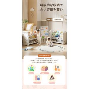 【3タイプ可選】おもちゃ収納ラック タイプ3 ...の詳細画像1