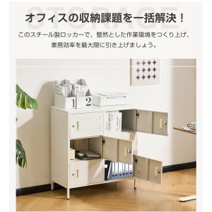 【全品10%OFF】スチールロッカ ロッカー ...の詳細画像2