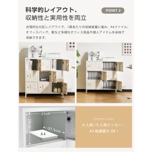 【全品10%OFF】スチールロッカ ロッカー ...の詳細画像5