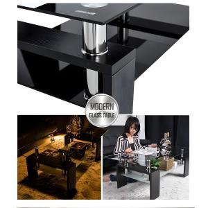 【方形】ガラステーブル センターテーブル ロー...の詳細画像3