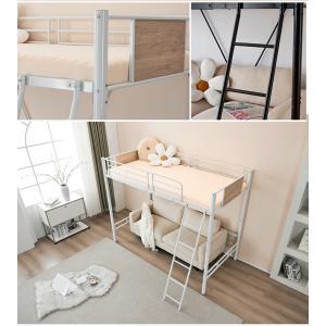 【全品10%OFF】ロフトベッド シングルベッ...の詳細画像4