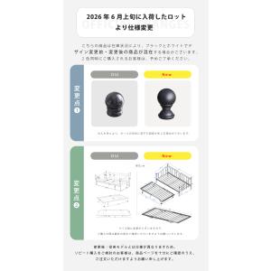 親子ベッド 二段ベッド シングルベッド パイプ...の詳細画像1