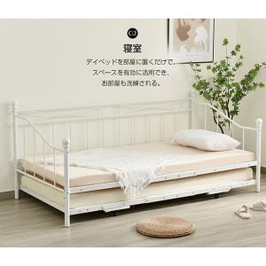 親子ベッド 二段ベッド シングルベッド パイプ...の詳細画像5