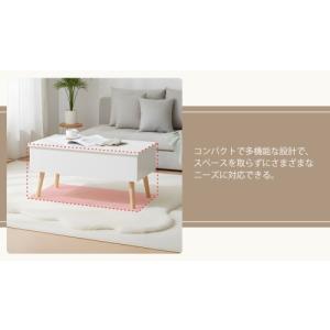 センターテーブル 油圧昇降式テーブル 昇降テー...の詳細画像5