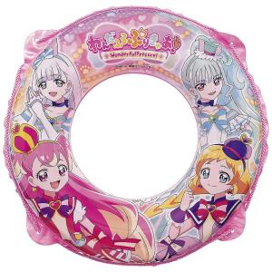 プリキュア 55cmウキワ AFC-155V わんだふるぷりきゅあ！イガラシIGARASHI　人気 キャラクター 水遊び 浮き輪 うきわ かわいい｜myhome-mainte