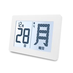メガ曜日電波日めくりカレンダー ADE-01W...の詳細画像1