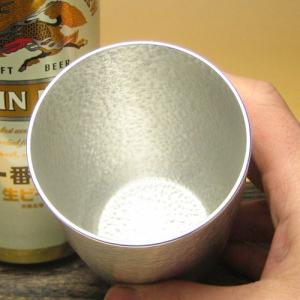 名入れ 専用 錫 ビール 大阪錫器 タンブラー...の詳細画像2