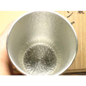 錫 大阪錫器 シルキー タンブラー スタンダー...の詳細画像1