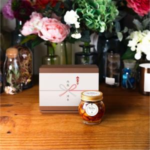 【MYHONEY公式】マイハニー ナッツの蜂蜜漬けL(200g)/ブラウンギフトボックス(S)+熨斗 【3営業日】｜myhoney