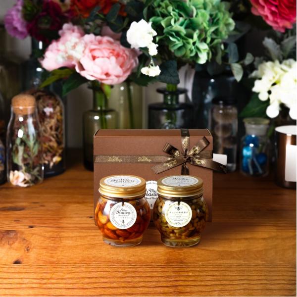 【MYHONEY公式】マイハニー ナッツの蜂蜜漬けL(200g)+ナッツの蜂蜜漬けエトワールL(20...