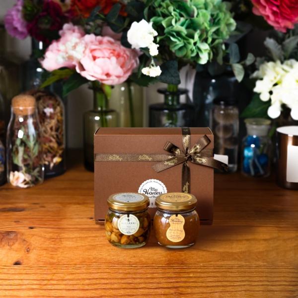 【MYHONEY公式】マイハニー ナッツの蜂蜜漬けエトワールM(90g)+ピーナッツハニーM(90g...