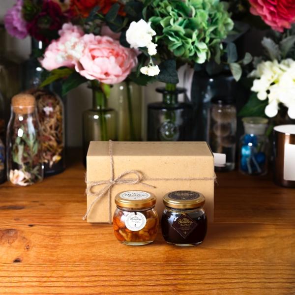 【MYHONEY公式】ナッツの蜂蜜漬けM(80g)+ハニーショコラM(90g)/ナチュラルクラフトボ...
