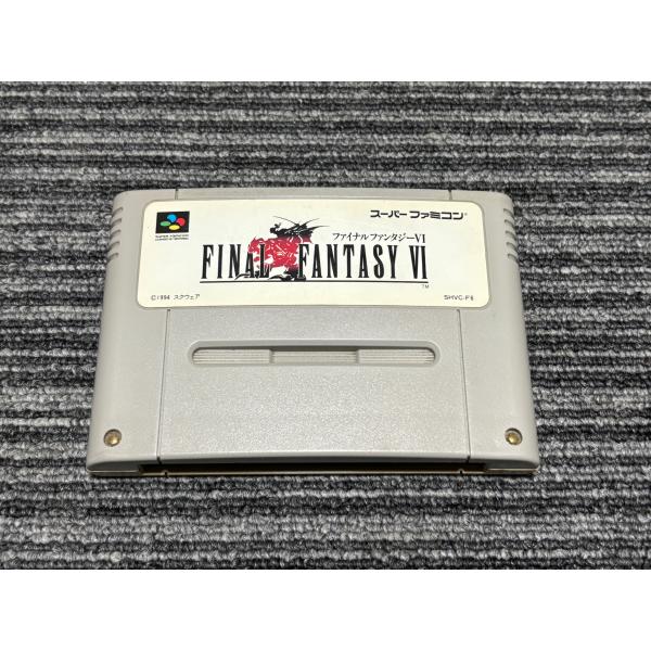 スーパーファミコン カセット ソフト ファイナルファンタジーVI FF6 SFC （4）