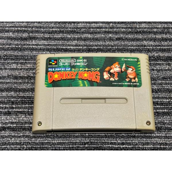 スーパーファミコン カセット ソフト スーパードンキーコング SUPER DONKEY KONG S...