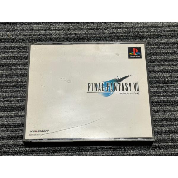 プレステ ソフト ファイナルファンタジー7  playstation PS