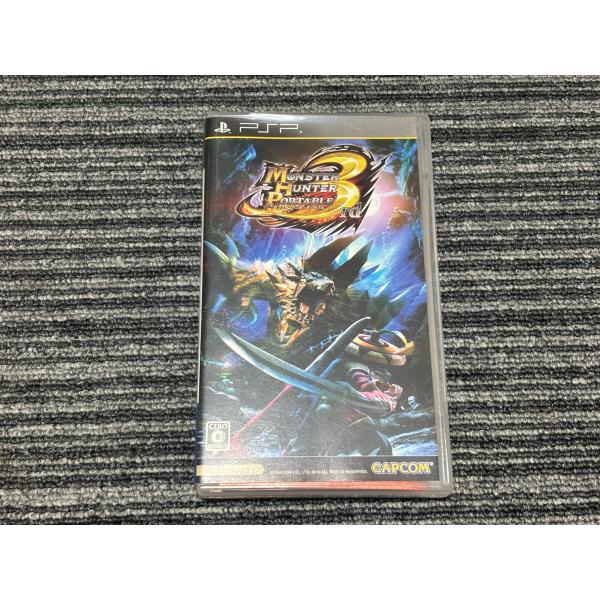 PSP ソフト モンスターハンターポータブル 3rd プレイステーションポータブル