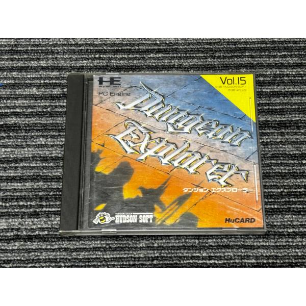 PCエンジン Huカード ダンジョン エクスプローラー ケース付き PCE