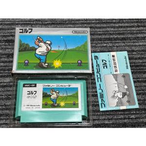 ファミコン カセット ソフト ゴルフ GOLF  FC 箱 説明書 付き （2）