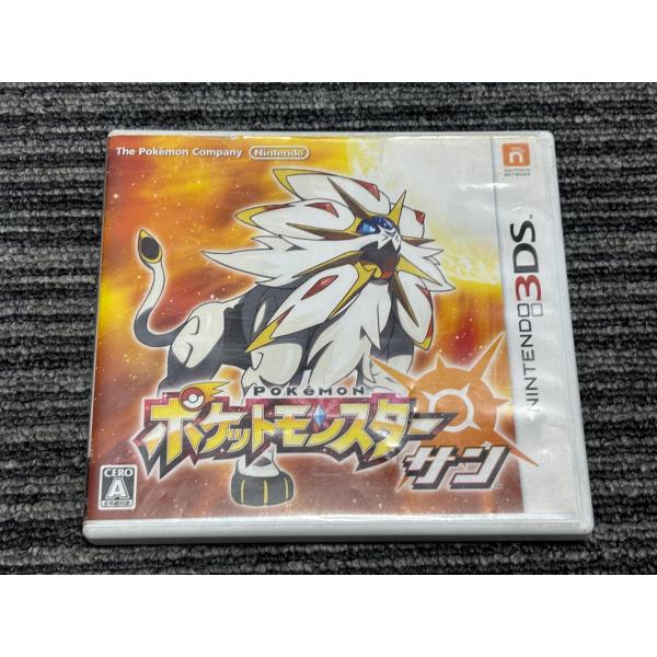 任天堂 3DS ソフト ポケットモンスター サン ケース付き （3）