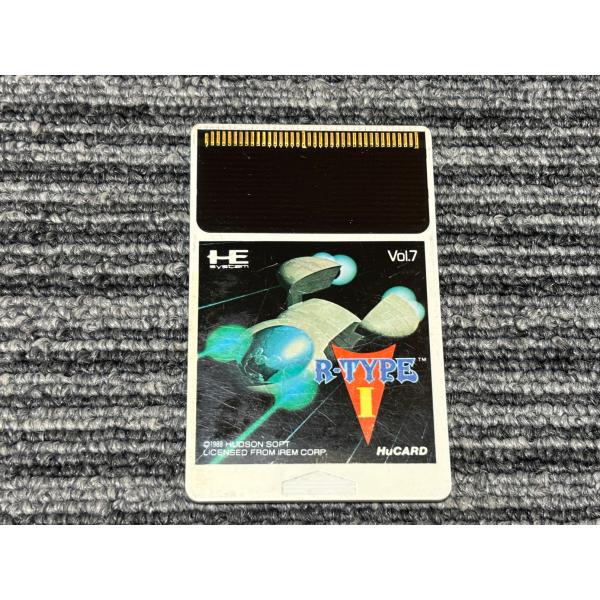 PCエンジン Huカード R-TYPE アールタイプ PCE ケース無し