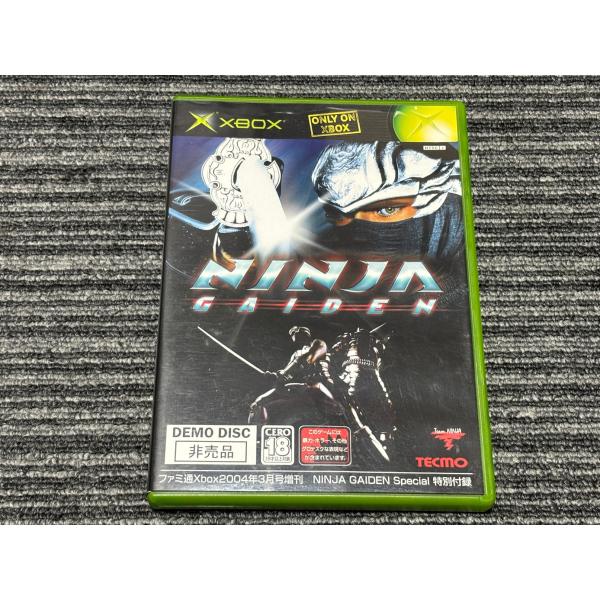 Xbox ソフト NINJA GAIDEN DEMO DISC Microsoft 非売品