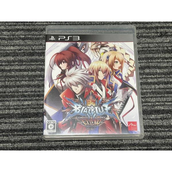 PS3 ソフト ブレイブルー クロノファンタズマ エクステンド playstation3 SONY