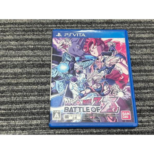 PS VITA ドラゴンボールZ BATTLE OF Z プレイステーションヴィータ