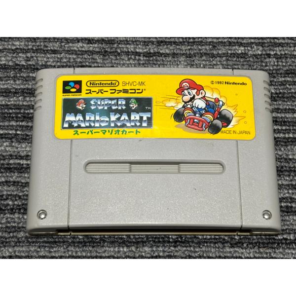 スーパーファミコン カセット ソフト スーパー マリオカート SFC （1）