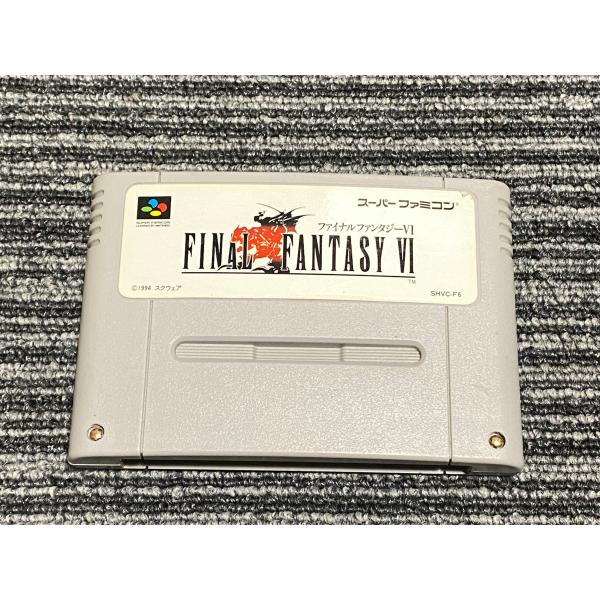 スーパーファミコン カセット ソフト ファイナルファンタジーVI FF6 SFC （2）