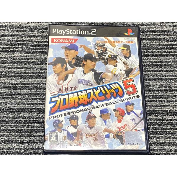 プレステ2 ソフト プロ野球スピリッツ5 playstation2 PS2