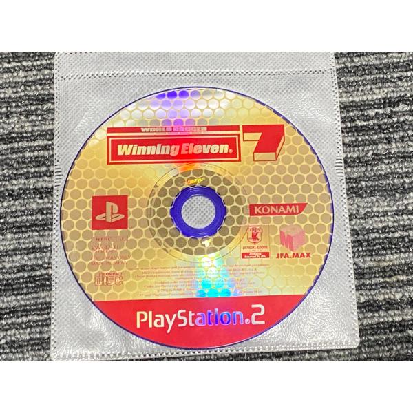 プレステ2 ソフト ウイニングイレブン7 playstation2 PS2