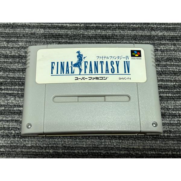 スーパーファミコン カセット ソフト ファイナルファンタジーIV FINAL FANTASY SFC...