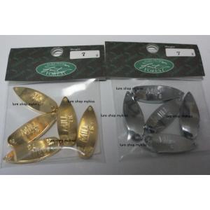 フォレスト　ミュー 　7g　ブレード５枚セット　　７ｇ